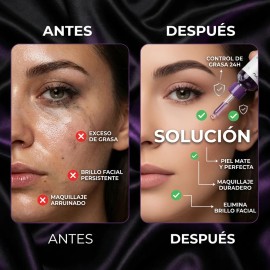 Marifer Srum Facial Control De Grasa, Efecto Matificante Da-noche 30 Ml Todo Tipo De Piel Noche                                                       