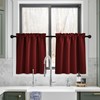 NICETOWN Kitchen Curtains for Windows Living Room Bedroom Toppers Farmhouse