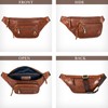 Marc Peter® Varadero Leather Bum Bag, Belt Bag, Leather Bum
