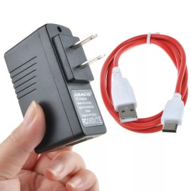 For Nabi 5V 2A Charger Power Cable for Fuhu Nabi DreamTab DMTab Touch Screen HD 8" Tablet