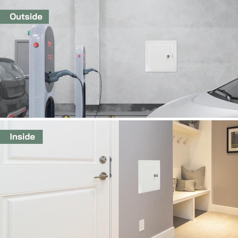 Vent Systems 6'' x 6'' Inch Lockable Metal Access Panel