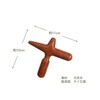 [THAI HERBS & MASSAGE] Crisscross Trigger Point, Wooden, Made in
