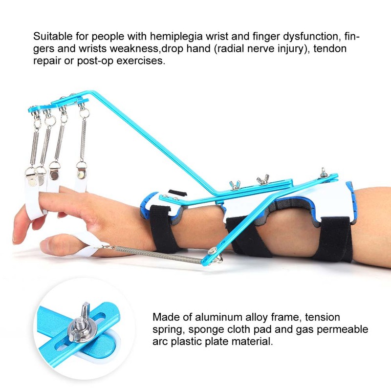 Multifunctional Hands Finger Physiotherapy Training Wrist Finger Dynamic Orthotic Device