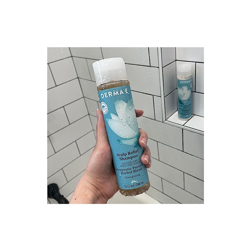 derma e Scalp Relief Shampoo with Psorzema Herbal Blend, 8
