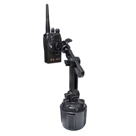 YNIBST Car Radio Holder, Drink Holder, Walkie Talkie with Belt Clip Holder, Height Adjustable, Easy to Put On and Take Off, Instruction Manual Included