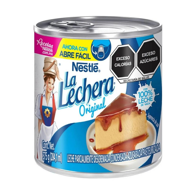 Nestlé 3 X Leche condensada Nestlé La Lechera original 375