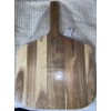 Pampered Chef ACACIA Wooden PIZZA PEEL Paddle- Bevel Edge
