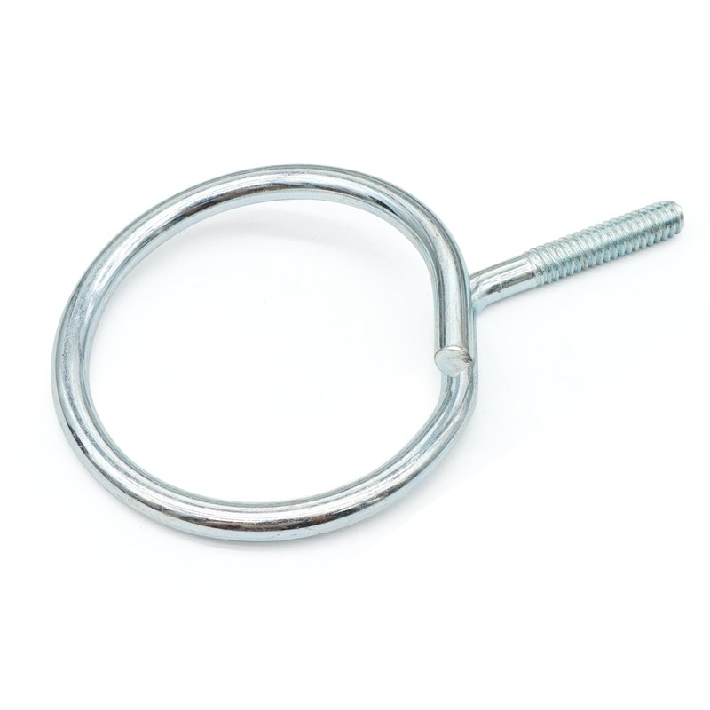 Xadnitu 100 Pieces 2" Diameter Threaded Bridle Rings, Heavy Duty
