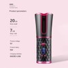 Cordless Auto Rotating Hair Curler USB Charging Hair Waver Curling