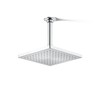 KOHLER K-26148-G-CP Honesty Square Rainhead, 1.75 GPM, 8" Rain Shower