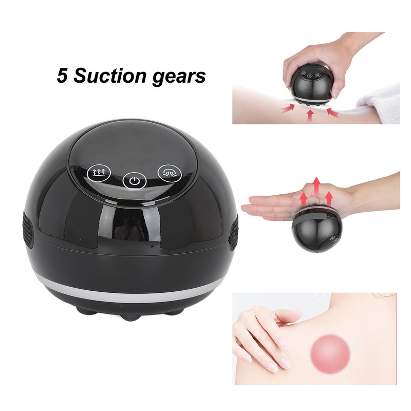 Electric Cupping Machine 5 Heating 5 Suction Gears Negative Pressure