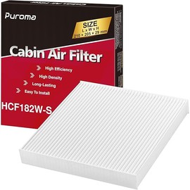 Puroma Cabin Air Filter Replacement for CP182, CF11182, Honda Civic, Clarity, CR-V, CR-Z, HR-V, Fit, Insight, Odyssey, Acura MDX, RDX, TLX, INTEGRA