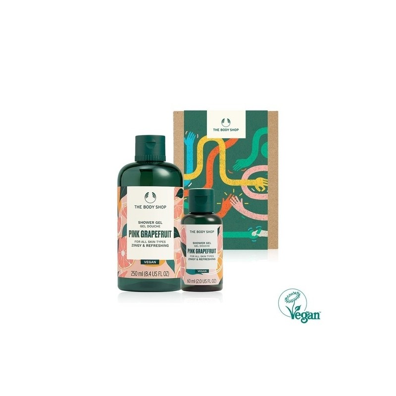 Pink grapefruit shower gel 2-piece gift set (888109) / 핑크