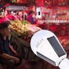 Solar Panel LED Light Bulb Portable Waterproof Indoor/Outdoor Hiking Camping