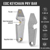 KeyUnity KR01 Titanium Prybar for Keys, Robust Key Fob Prybar
