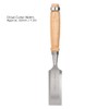 Cr-V 32 mm Wood Flat Chisel Carpentry Tools Wooden Handle
