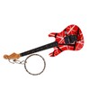 Guitar Keychain Portable Cute Mini Guitar Pendant Key Chain Ring