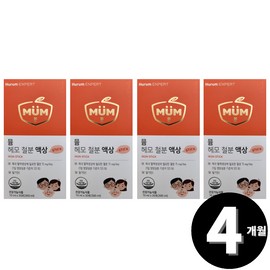 Living Factory H Partner Hemo iron liquid stick, 4-month supply of iron supplements for babies, pregnant women, and children / 헤모 철분 액상 스틱 아기 임산부 어린이 철분제 총 4개월분