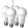 McDen Motion Sensor Light Bulb, Indoor Motion Activation Detector Light