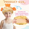 Kilofly kilofly 4pc Waterproof Reusable Bath Hat Kids Fun Cartoon