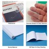 Binditek 12 Pack Clear Report Covers with Sliding Bars, 5mm