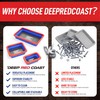 deepredcoast Collapsible Magnetic Parts Tray Set, 3 Pcs Silicone Magnetic