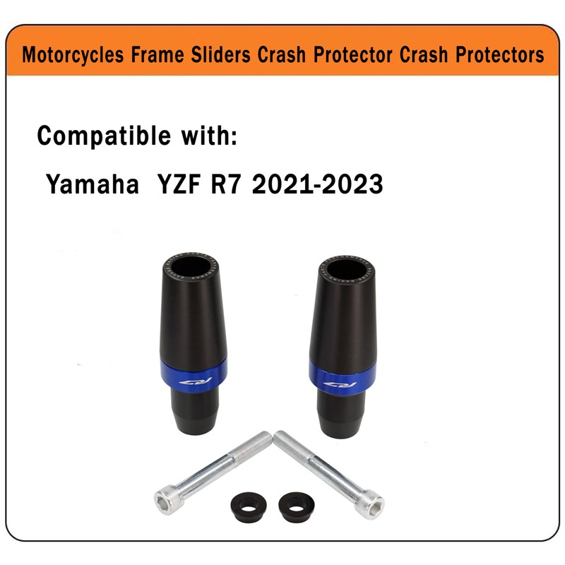 Motorcycle falling protection frame sliders Motorcycle Frame Sliders Compatible with