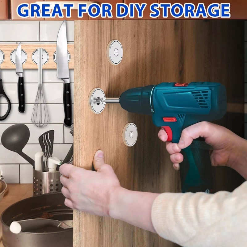 VNDUEEY Pack of 8 Neodymium Magnet Cup 100 LBS Pull