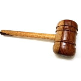 (Reguler, Cricket Bat Wooden Mallet / Hammer for Bat Knocking) - SportsYuva Cricket Bat Face Tape/Wooden Mallet for Knocking/Grip Cone/Cricket Bat Grip