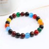 Womens Natural Stone Elastic Bracelet Crystal Beaded Band Charm Jewellery