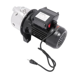 Portable Shallow Well Pump Draining Irrigation Pump Booster Pump Sprinkler Pump 1.2Hp/1.6Hp Water Pump Standard Water Inlet And Outlet Good Sealing Performance For Home Farm Garden Lawn (1.2HP 800W)