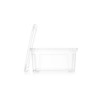 Samla Storage Box 22 Litres with Lid - Stackable Transparent