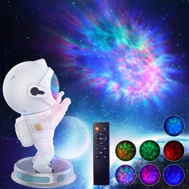 Generic Astronaut Galaxy Projector,Galaxy Night Light, Star Nebula Projector with Timer and Remote Control,for Kids Adults for Bedroom, Gaming Room, Room Decor,Christmas, Birthdays, Valentine's Day
