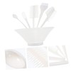 Baluue 6pcs Hair Dye Brush Oiling Comb Tools for Home