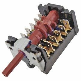 SPARES2GO 5 Position Function Grill Selector Switch for Beko Oven Cooker