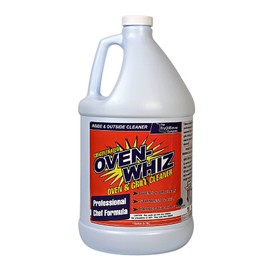 Oven Whiz Cleaner Oven and Grill Cleaner | Extra Safe | Concentrated Professional Chef Formula | Removes Grease, Carbon and Fat Deposits | THE FRYOILSAVER COMPANY | 1 Gal. (128 oz.)