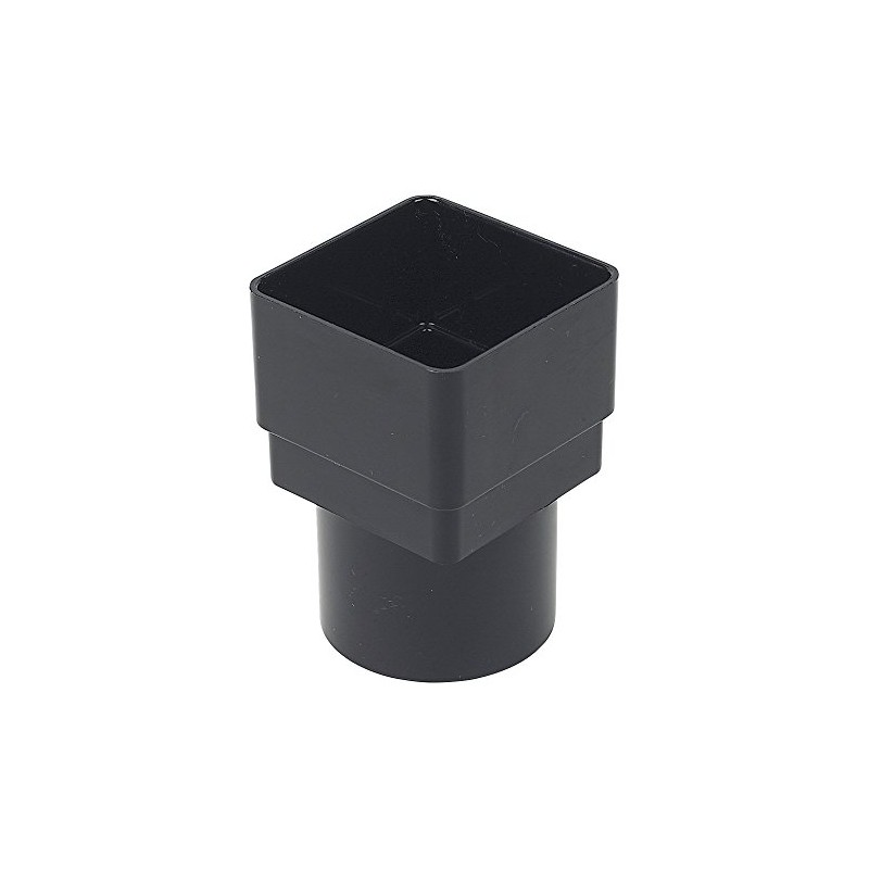 FLOPLAST 65mm Square to 68mm Round Gutter Pipe Adapter -