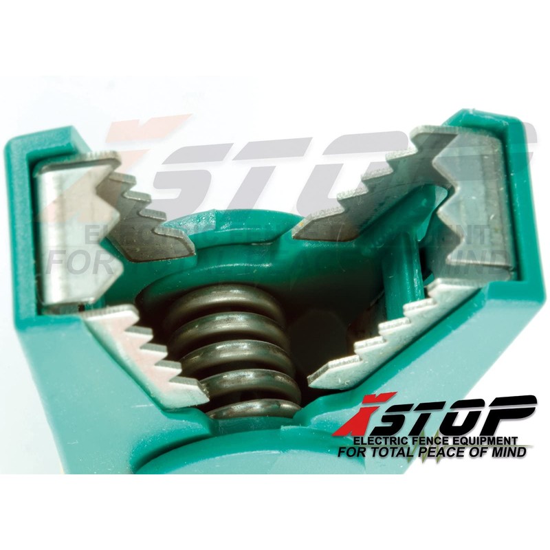X-Stop Pair of Electric Fence Connection Cable Earth and Fence