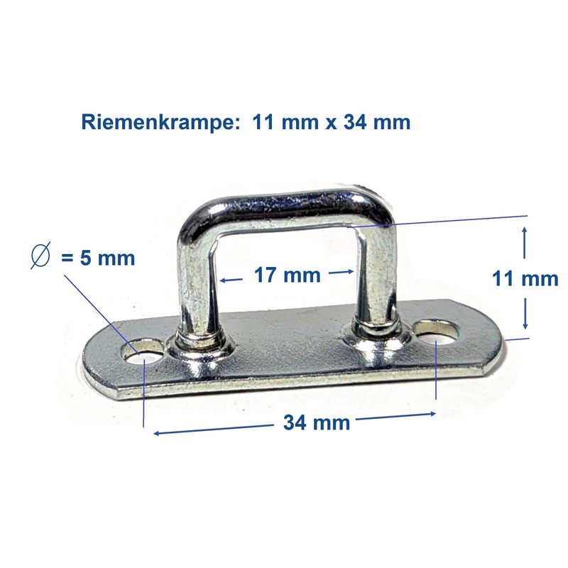 EnB, Eye Plate, Bow Clam, Strap Ramp, Various Sizes, Extremely