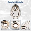 Moafaye Timing Chain Cover with Gasket Kit Compatible with SBC