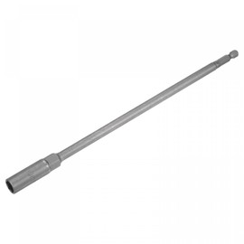 sourcing map Quick Change 1/4 Inch Hex Shank 10 mm Socket Wrench Drill Bit 9.84 Inch Length Metric Not Magnetic