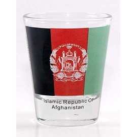 Afghanistan Flag Shot Glass