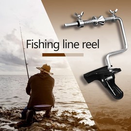 Fishing Line Winder Spooler Machine Reel Line Spooler Spooling Winding System Tackle Fishing Line Spooling Accessories(Suction cup)