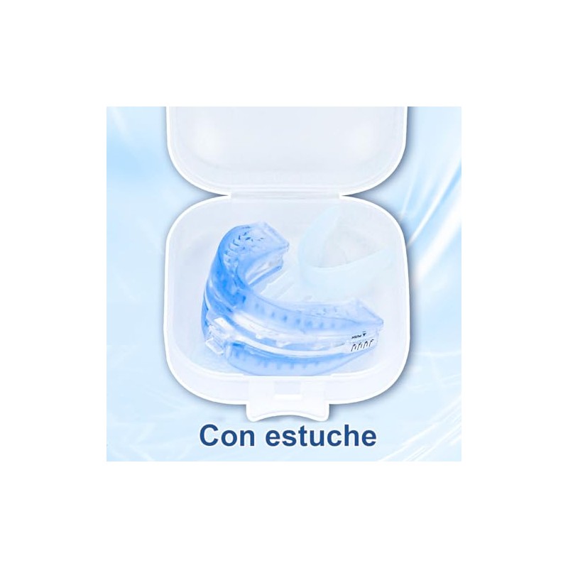 Guarda dental para dormir para evitar los ronquidos. Solución para