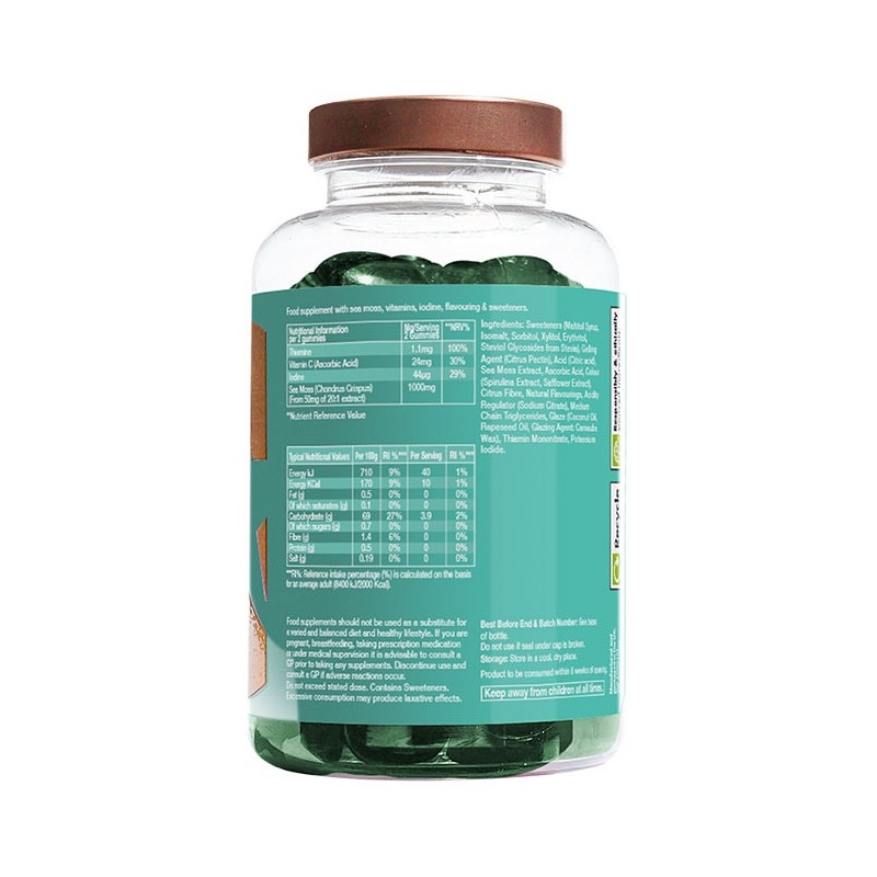 Starpowa Sea Moss 1000mg 60 Gummies