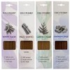 MULTIPACK incense sticks White Sage & Palo Santo & Green Cedar & Sandalwood 100% Natural and Fair Trade Jiri & Friends