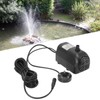 Solar Water Pump ABS Submersible Decorative Fountain Brushless Pump with