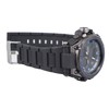 Waterproof Wristwatch Transparent Cover LED Luminous Wristwatch for Gentlemen Black