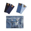 EKIND Adjustable Jeans Button Extenders Denim Waist Extender No-Sew Button