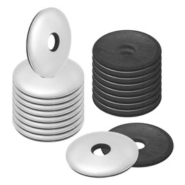 M METERXITY 30-Pack EPDM Bonded Sealing Rubber Washers, 304 Stainless Steel 5/16" x 1-1/4"OD Neoprene Rubber Washers Gasket for Bolts/Screws/Machinery/Ships/Roof